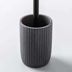 KSP Sandstone Resin Toilet Brush (Grey)