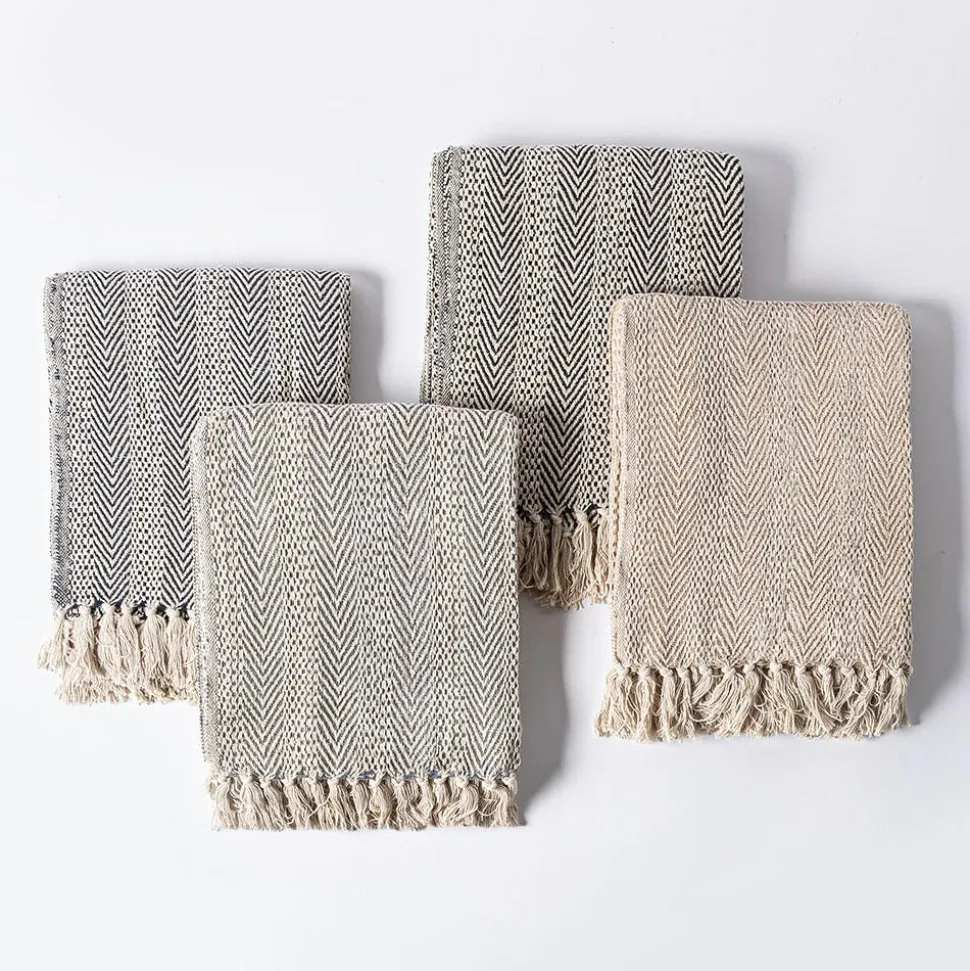 KSP Savo Recycled Cotton Throw (Black)