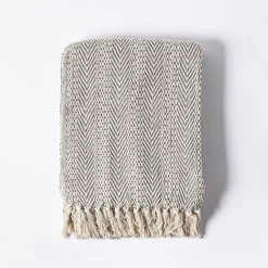 KSP Savo Recylced Cotton Throw (Grey)