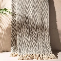 KSP Savo Recylced Cotton Throw (Grey)