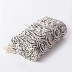 KSP Savo Recylced Cotton Throw (Grey)