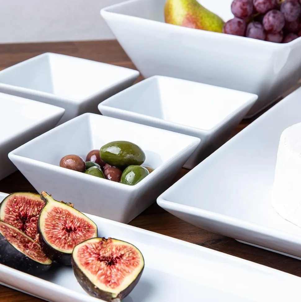 KSP Savour Porcelain Entertainment Combo - Set of 7