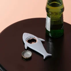 KSP Silicone Bottle Opener Shark (Grey)