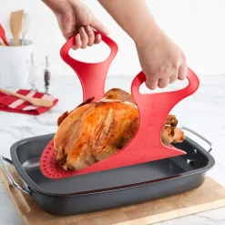 KSP Sili Sling Silicone Turkey Lifter (Red)