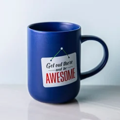 KSP Simply 'Be Awesome' Porcelain Mug 16oz.