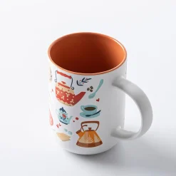 KSP Simply 'Tea Time' Porcelain Mug 16oz.