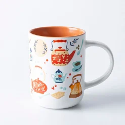 KSP Simply 'Tea Time' Porcelain Mug 16oz.