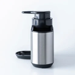 KSP Sinkhub Sink Caddy with Soap Pump (St/St - Black)