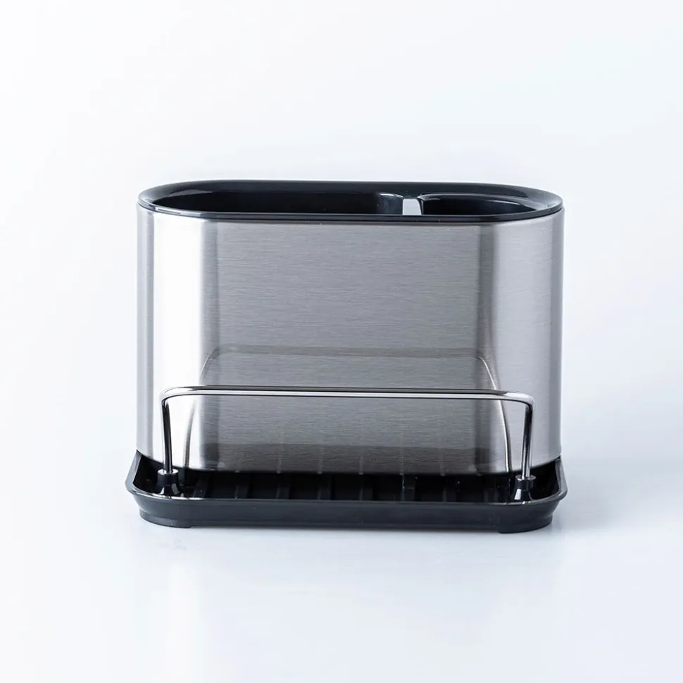 KSP Sinkhub Sink Caddy with Sponge Holder (St/St - Black)