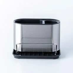 KSP Sinkhub Sink Caddy with Sponge Holder (St/St - Black)