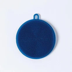 KSP Sinksmart 'Round' Silicone Scrubber Sponge (Navy)