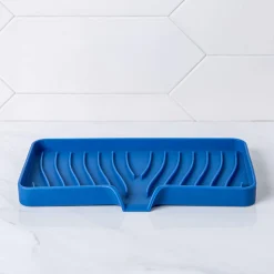 KSP Sinksmart Silicone Sink/Sponge Tray (Navy)