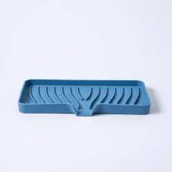 KSP Sinksmart Silicone Sink/Sponge Tray (Slate Blue)