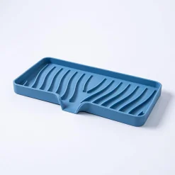 KSP Sinksmart Silicone Sink/Sponge Tray (Slate Blue)