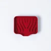 KSP Sinksmart Silicone Soap/Sponge Holder (Red)