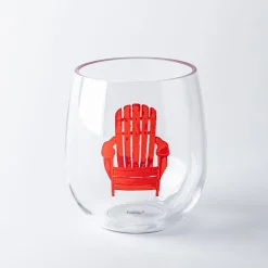 KSP Sip 'Chair' 423ml Stemless Wine Glass
