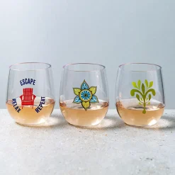 KSP Sip 'Madrid' Stemless Wine Glass 423ml/14oz.