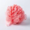 KSP Soft Lush Mesh Bath Sponge-Pouf (Coral)