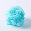 KSP Soft Lush Mesh Bath Sponge-Pouf (Light Blue)