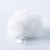 KSP Soft Lush Mesh Bath Sponge-Pouf (White)