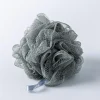 KSP Soft Lush Mesh Bath Sponge-Pouf (Grey)