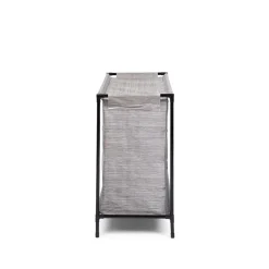 KSP Softstor 'Linen Look' Fabric Shoe Cabinet (Grey)