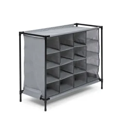 KSP Softstor 'Original' Fabric Shoe Cabinet 16-Shoe (Grey)