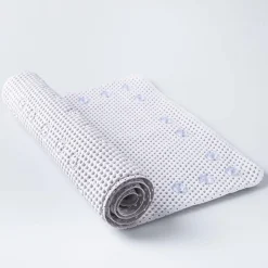 KSP Soft Touch Foam Pvc Non-Slip Suction Tubmat (White)