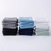 KSP Soft Touch 100% Recycled Cotton Wash Cloth - Set/6 (Black)