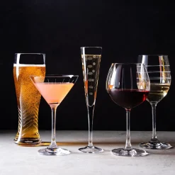 KSP Soiree Etched Champagne Glass - Set of 4 (5oz.)