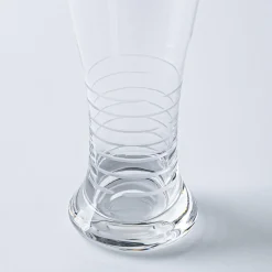 KSP Soiree Etched Pilsner Beer Glass - Set of 4 (17oz.)