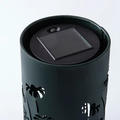 KSP Solar 'Flower' Table Top Lantern (Dark Green)