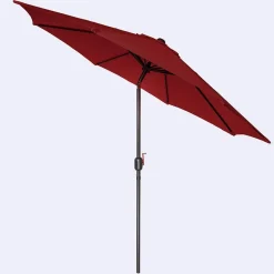 KSP Sol Tilting Patio Umbrella (Red)