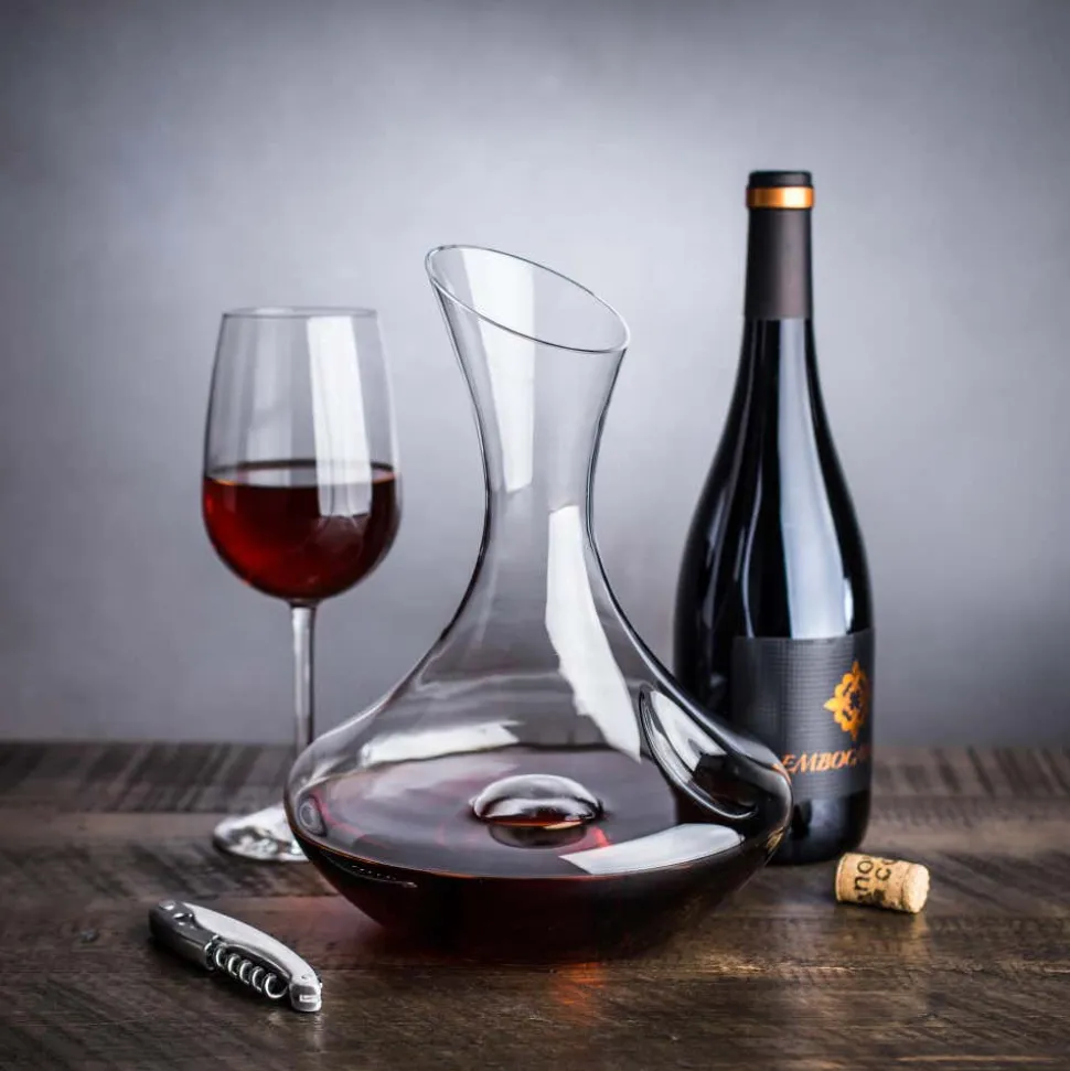 KSP Sommelier 'Captain' Glass Wine Carafe