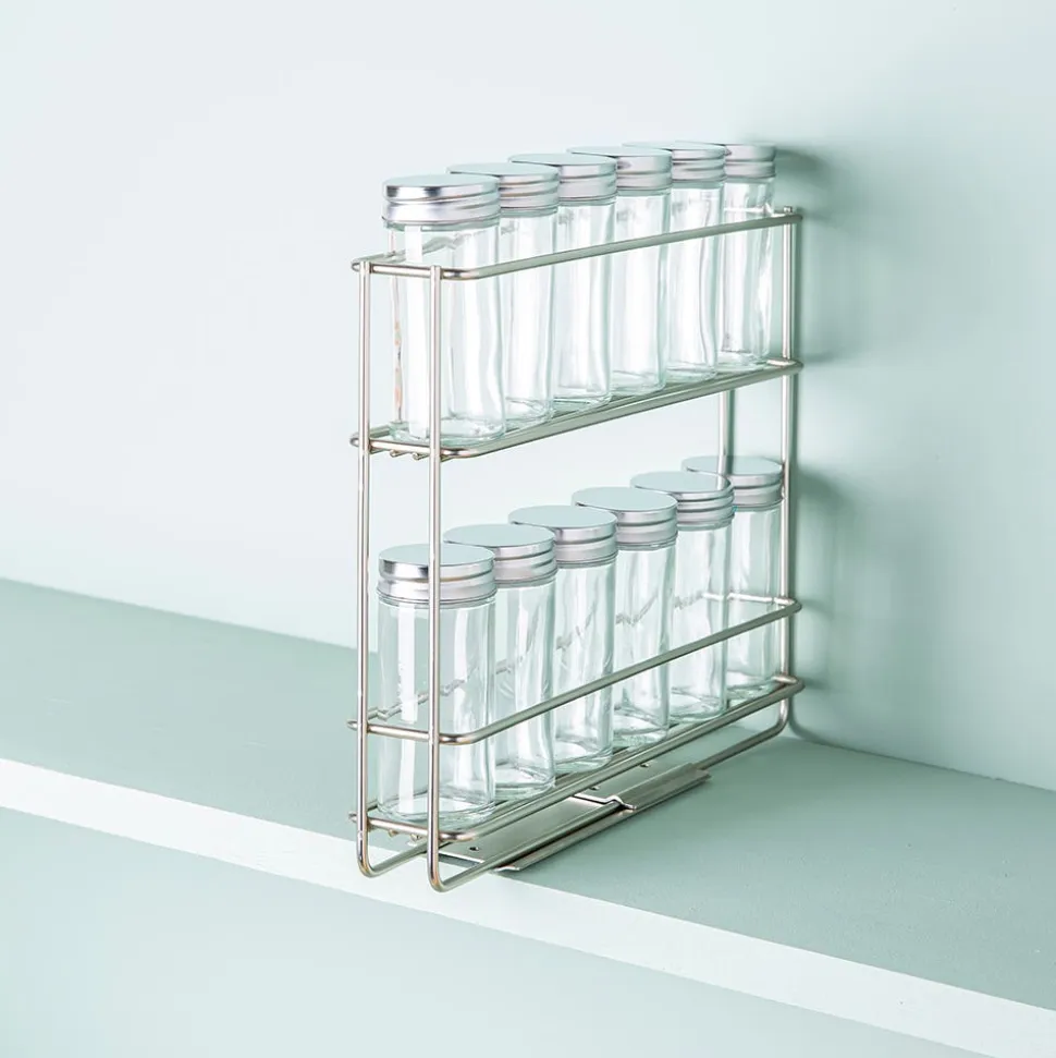 KSP Space Logic '12-Bottle' Pull-Out Spice Rack