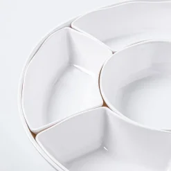 KSP Spin Melamine Turntable Tray - Set of 7 15