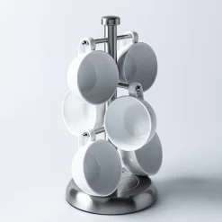 KSP Sticks Mug Tree (Stainless Steel) 8 cm dia x 31 cm