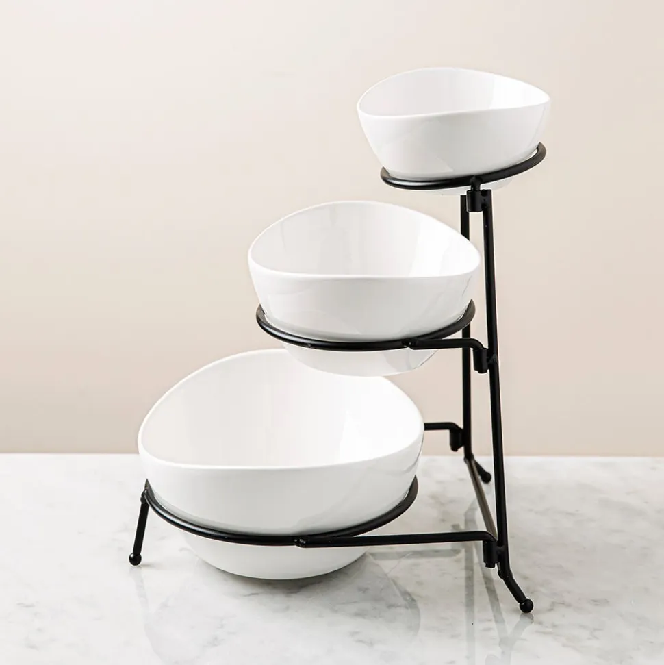 KSP Strata Porcelain Buffet Bowl (White)