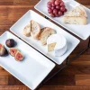 KSP Strata '3-Tier' Porcelain Buffet Plate (Rectangular)
