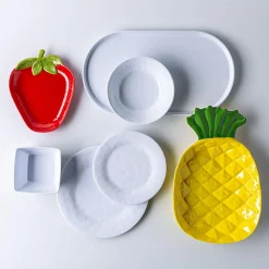 KSP Strawberry Melamine Side Plate 9.25