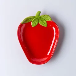 KSP Strawberry Melamine Side Plate 9.25
