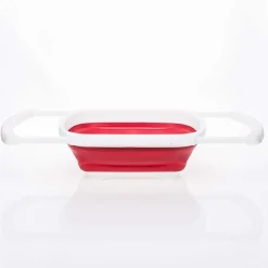 KSP Stretch Over The Sink Colander (Red)