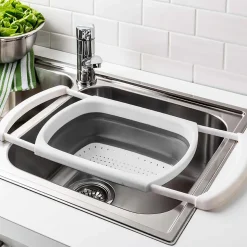 KSP Stretch Over The Sink Colander (Grey)
