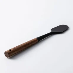 KSP Studio Collection Silicone Angled Spatula (Acacia/Black)