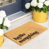 KSP Summer Coir Doormat 'Hello Sunshine'