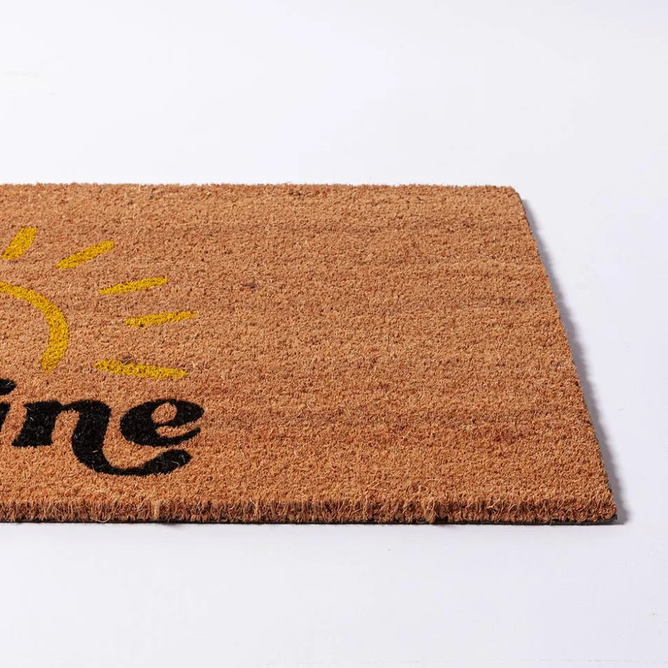 KSP Summer Coir Doormat 'Hello Sunshine'