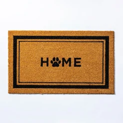 KSP Summer Coir 'Pawprint' Coir Doormat