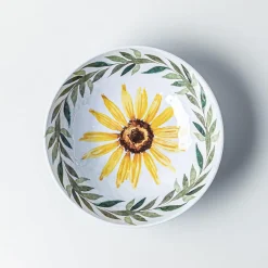 KSP Sunflower Melamine Serving Bowl 10" Dia