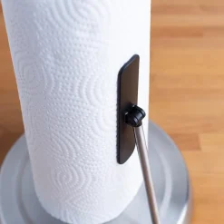 KSP Superior Upright Paper Towel Holder 18x35 cm (Black/St. Steel)