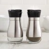 KSP Swivel Stainless Steel Salt & Pepper Shaker - Set of 2
